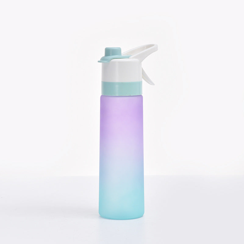 Spray Water Bottle For Girls Outdoor Sport Fitness Water Cup Large Capacity Spray Bottle Drinkware Travel Bottles Kitchen Gadgets - Nukindz