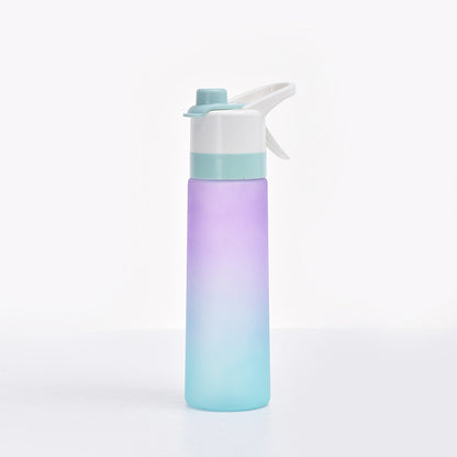 Spray Water Bottle For Girls Outdoor Sport Fitness Water Cup Large Capacity Spray Bottle Drinkware Travel Bottles Kitchen Gadgets - Nukindz