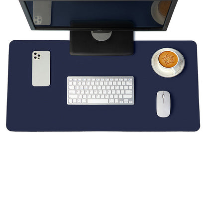 Vegan Leather Desk Foundation | Sensory Workspace Infrastructure - Nukindz