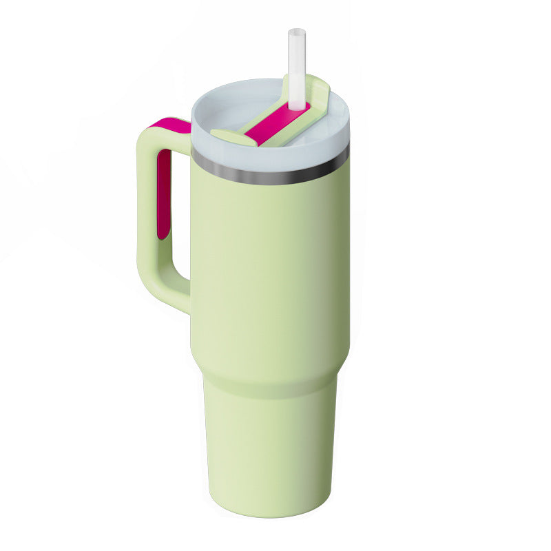 Meridian-40 | 40oz Insulated Tumbler with Handle & Straw - Nukindz