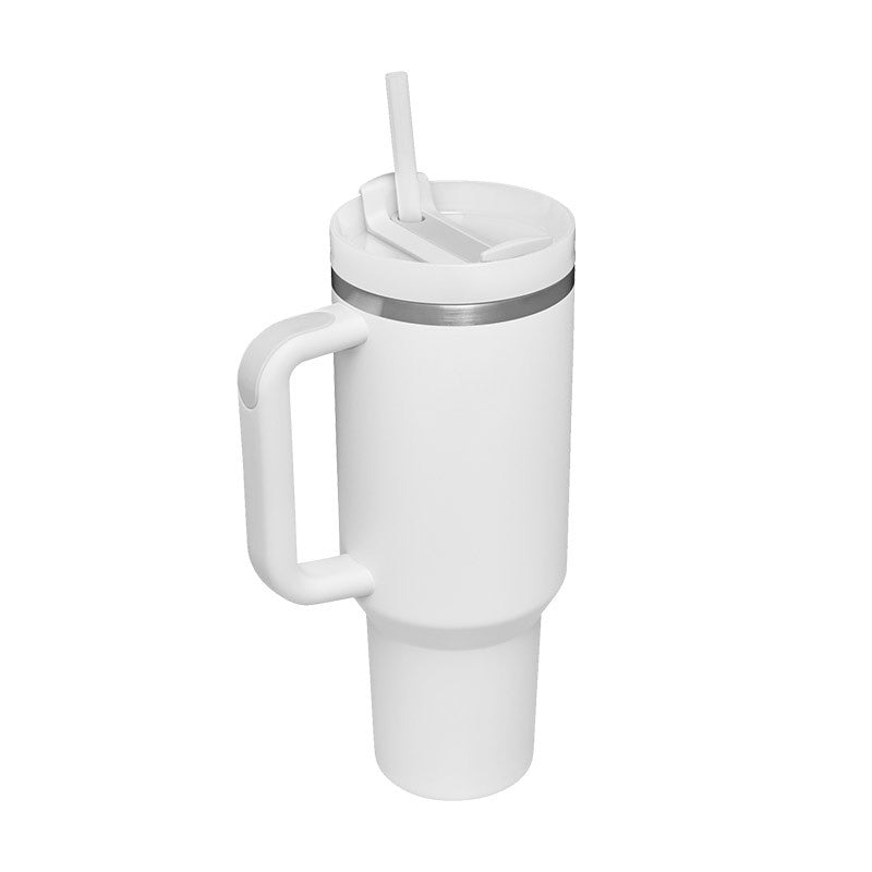 Meridian-40 | 40oz Insulated Tumbler with Handle & Straw - Nukindz