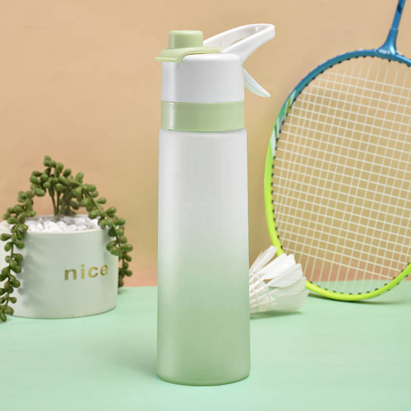 Spray Water Bottle For Girls Outdoor Sport Fitness Water Cup Large Capacity Spray Bottle Drinkware Travel Bottles Kitchen Gadgets - Nukindz