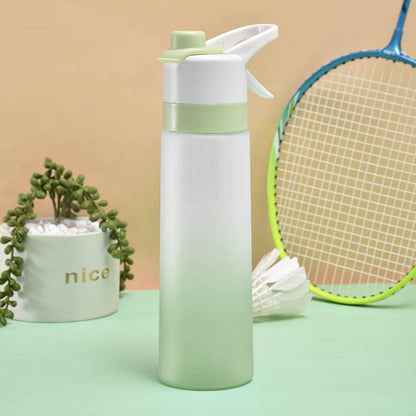 Spray Water Bottle For Girls Outdoor Sport Fitness Water Cup Large Capacity Spray Bottle Drinkware Travel Bottles Kitchen Gadgets - Nukindz
