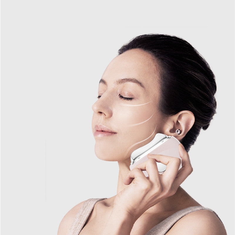 Aura Sculpt | EMS Gua Sha & LED Facial Contouring Device - Nukindz