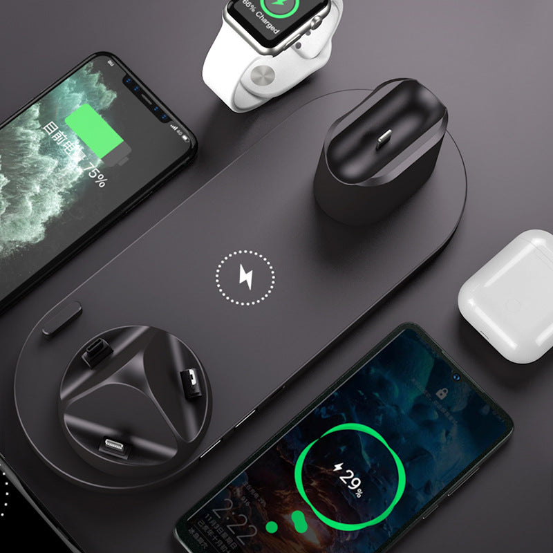Nexus-6 Multi-Dock | 6-in-1 Wireless Charging Station - Nukindz