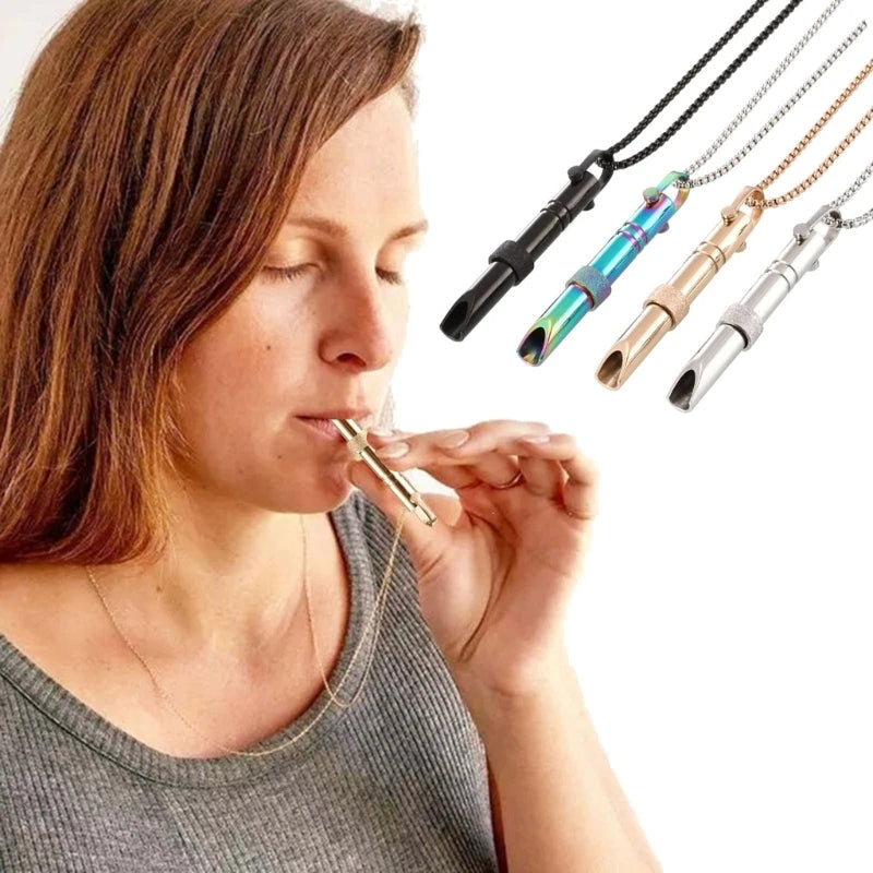 Vagus-Breath Pendant | Mindfulness Breathing Necklace - Nukindz