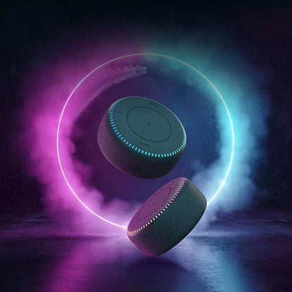 AuraSleep 3-in-1: 20W Fast Wireless Charger & Hi-Fi Bluetooth Speaker with White Noise - Nukindz