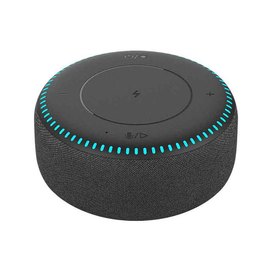 AuraSleep 3-in-1: 20W Fast Wireless Charger & Hi-Fi Bluetooth Speaker with White Noise - Nukindz
