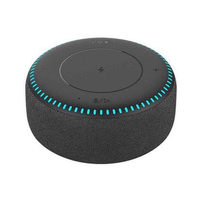 AuraSleep 3-in-1: 20W Fast Wireless Charger & Hi-Fi Bluetooth Speaker with White Noise - Nukindz
