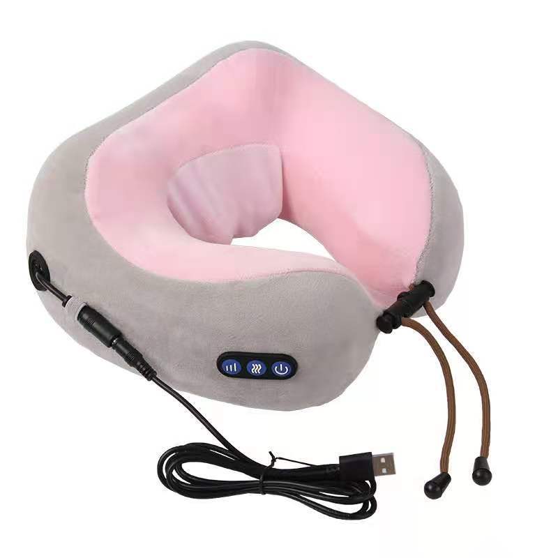 Meridian Support-Pillow | Heated Neck Massager with Kneading & Vibration - Nukindz
