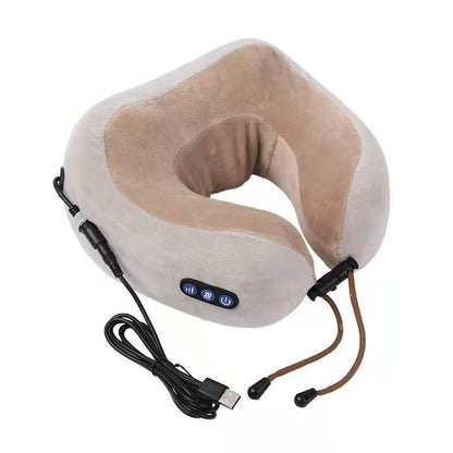 Meridian Support-Pillow | Heated Neck Massager with Kneading & Vibration - Nukindz