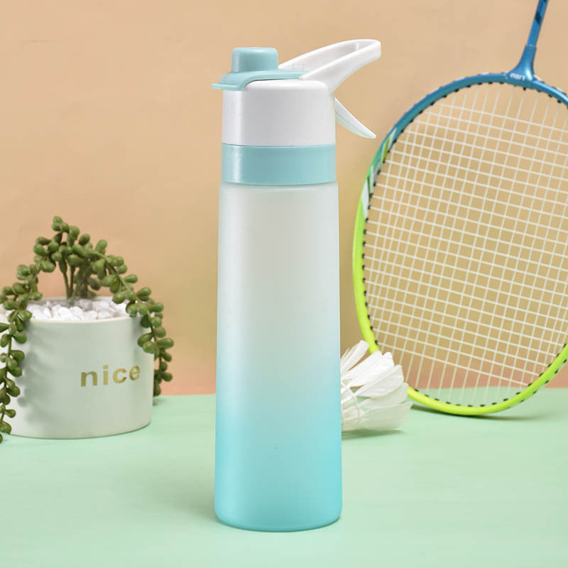 Spray Water Bottle For Girls Outdoor Sport Fitness Water Cup Large Capacity Spray Bottle Drinkware Travel Bottles Kitchen Gadgets - Nukindz