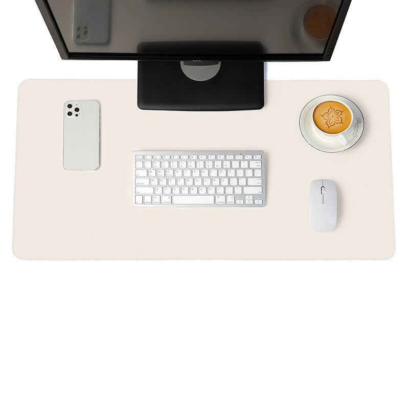 Vegan Leather Desk Foundation | Sensory Workspace Infrastructure - Nukindz