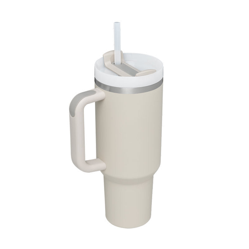 Meridian-40 | 40oz Insulated Tumbler with Handle & Straw - Nukindz