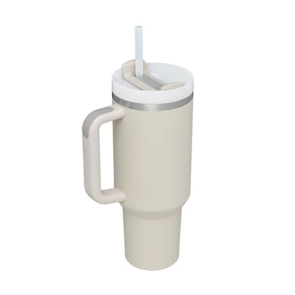 Meridian-40 | 40oz Insulated Tumbler with Handle & Straw - Nukindz
