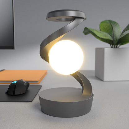 Orbit Moon Dock | Rotating Moon Lamp & 15W Wireless Charger - Nukindz