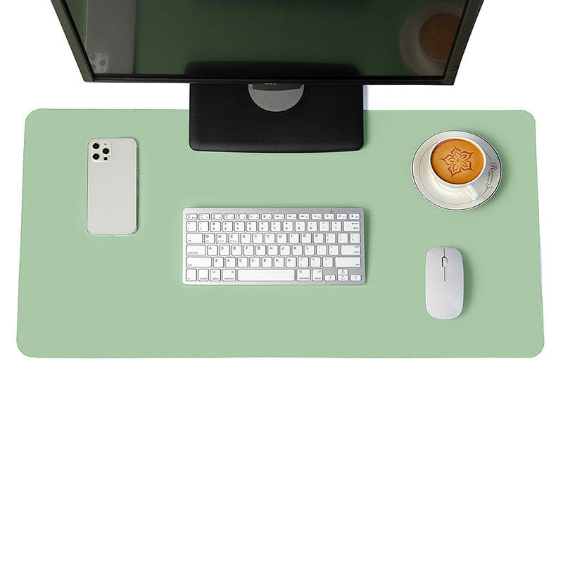 Vegan Leather Desk Foundation | Sensory Workspace Infrastructure - Nukindz