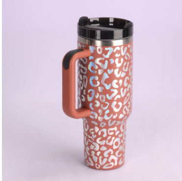 Meridian-40 | 40oz Insulated Tumbler with Handle & Straw - Nukindz