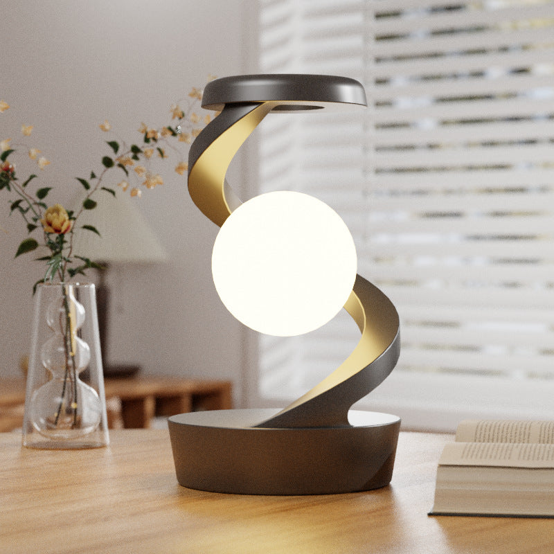 Orbit Moon Dock | Rotating Moon Lamp & 15W Wireless Charger - Nukindz