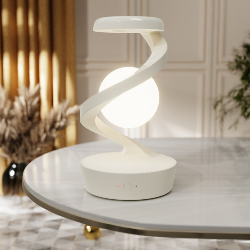 Orbit Moon Dock | Rotating Moon Lamp & 15W Wireless Charger - Nukindz