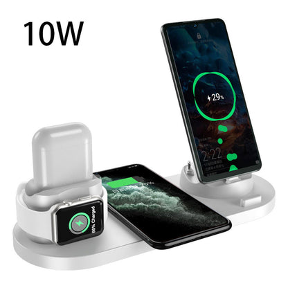Nexus-6 Multi-Dock | 6-in-1 Wireless Charging Station - Nukindz