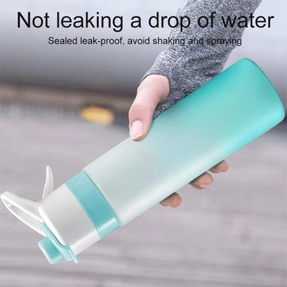Spray Water Bottle For Girls Outdoor Sport Fitness Water Cup Large Capacity Spray Bottle Drinkware Travel Bottles Kitchen Gadgets - Nukindz