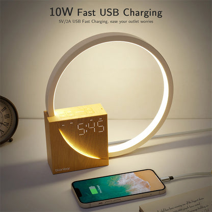 Circadian Focus-Light | Wake-Up Lamp with Natural Sounds & Alarm - Nukindz