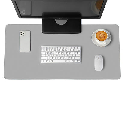Vegan Leather Desk Foundation | Sensory Workspace Infrastructure - Nukindz