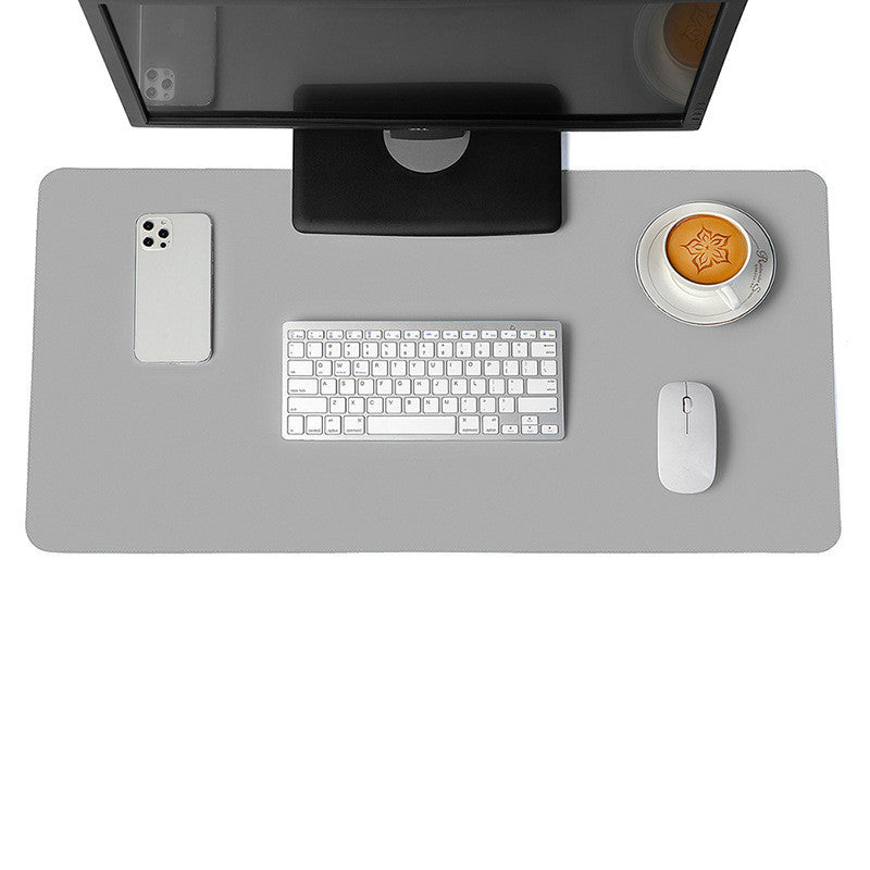 Vegan Leather Desk Foundation | Sensory Workspace Infrastructure - Nukindz
