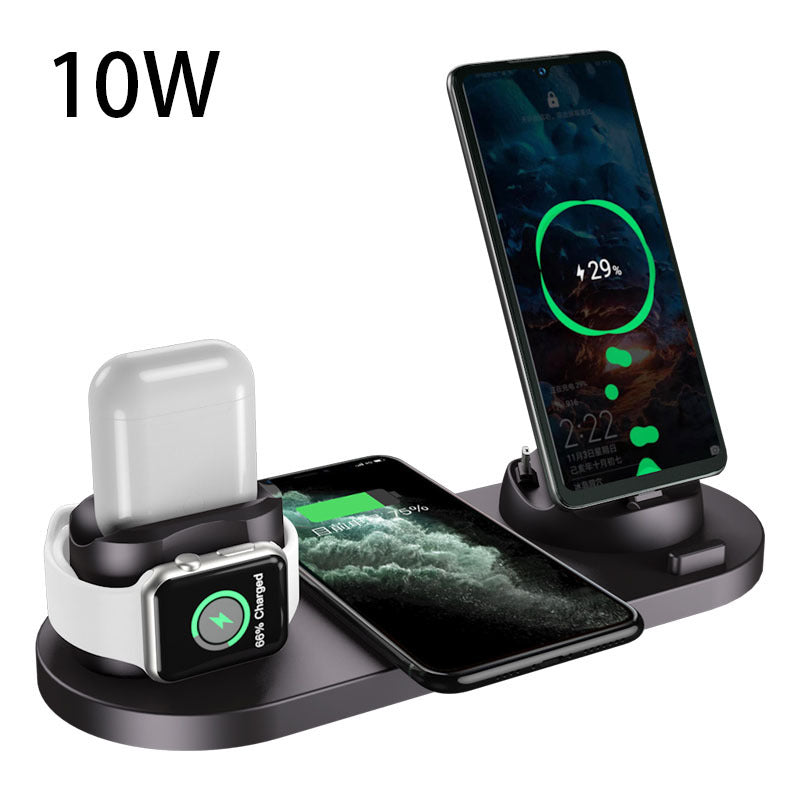 Nexus-6 Multi-Dock | 6-in-1 Wireless Charging Station - Nukindz