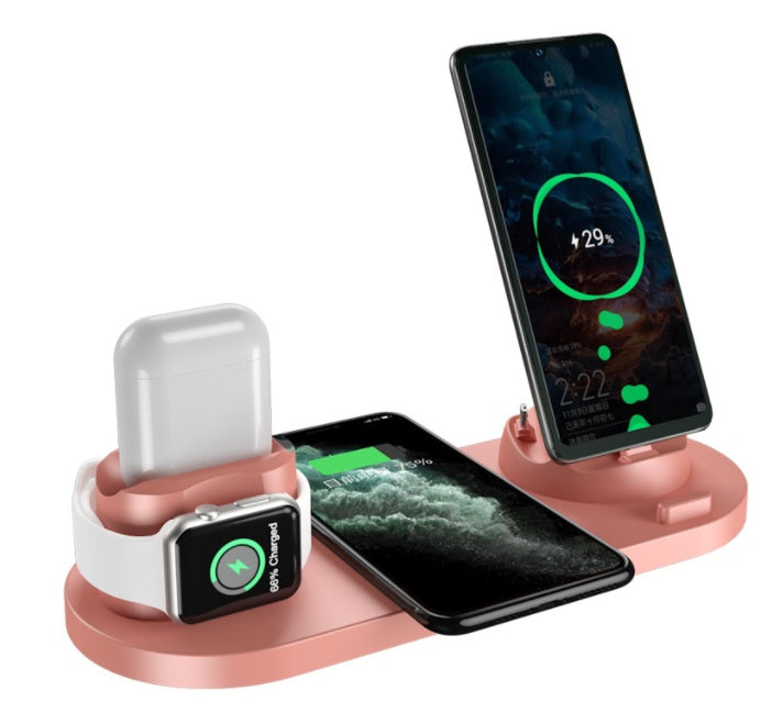 Nexus-6 Multi-Dock | 6-in-1 Wireless Charging Station - Nukindz