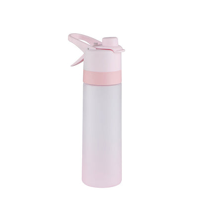 Spray Water Bottle For Girls Outdoor Sport Fitness Water Cup Large Capacity Spray Bottle Drinkware Travel Bottles Kitchen Gadgets - Nukindz