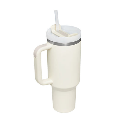 Meridian-40 | 40oz Insulated Tumbler with Handle & Straw - Nukindz
