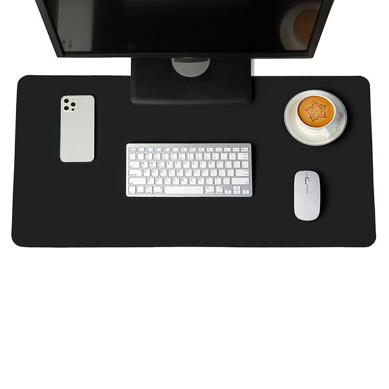 Vegan Leather Desk Foundation | Sensory Workspace Infrastructure - Nukindz