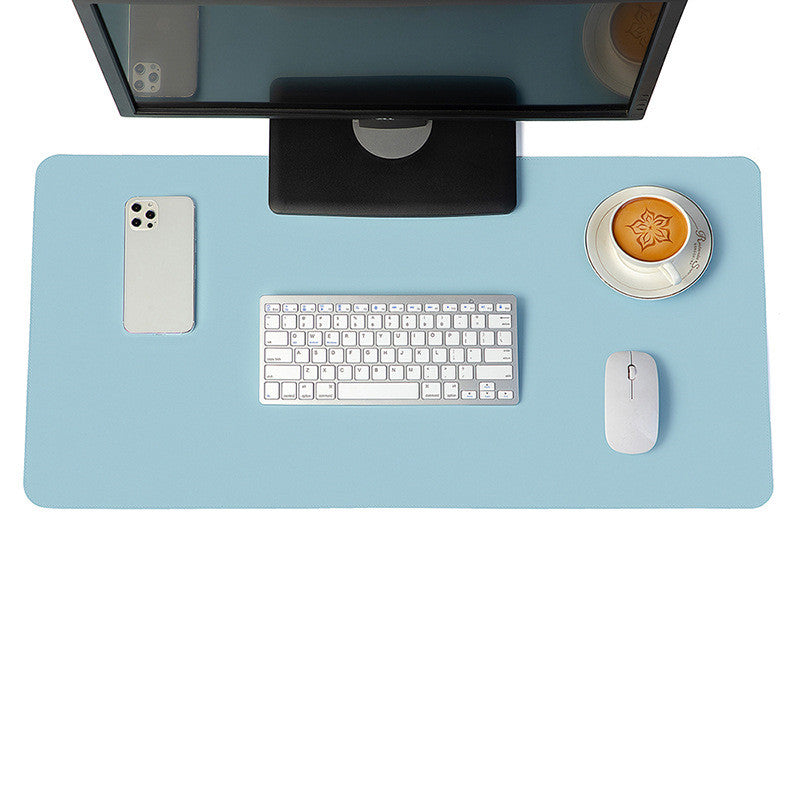 Vegan Leather Desk Foundation | Sensory Workspace Infrastructure - Nukindz