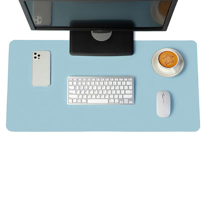 Vegan Leather Desk Foundation | Sensory Workspace Infrastructure - Nukindz