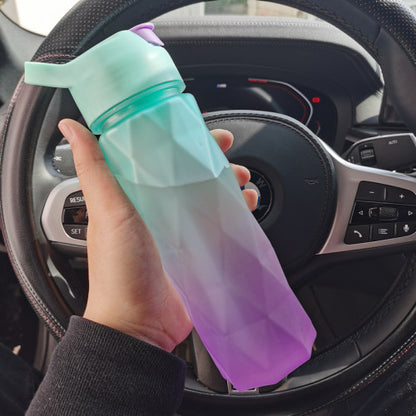 Spray Water Bottle For Girls Outdoor Sport Fitness Water Cup Large Capacity Spray Bottle Drinkware Travel Bottles Kitchen Gadgets - Nukindz