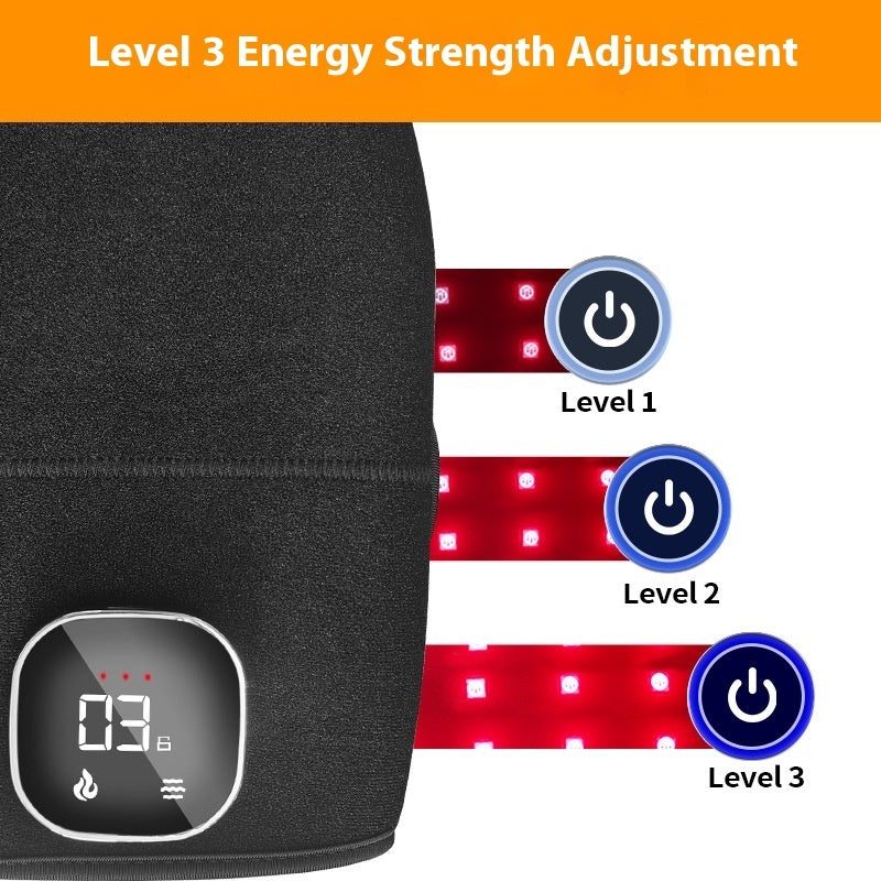 Luminal Knee Recovery Wrap | Red Light & Infrared Therapy - Nukindz