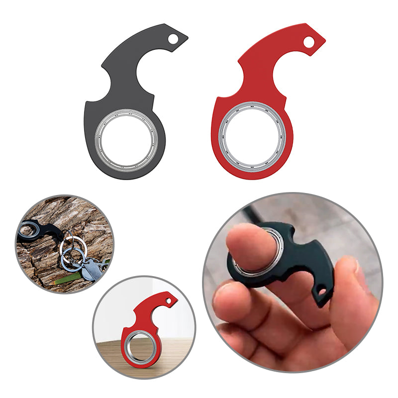 Axis-Link | 3-in-1 Fidget Spinner Keychain & Bottle Opener - Nukindz