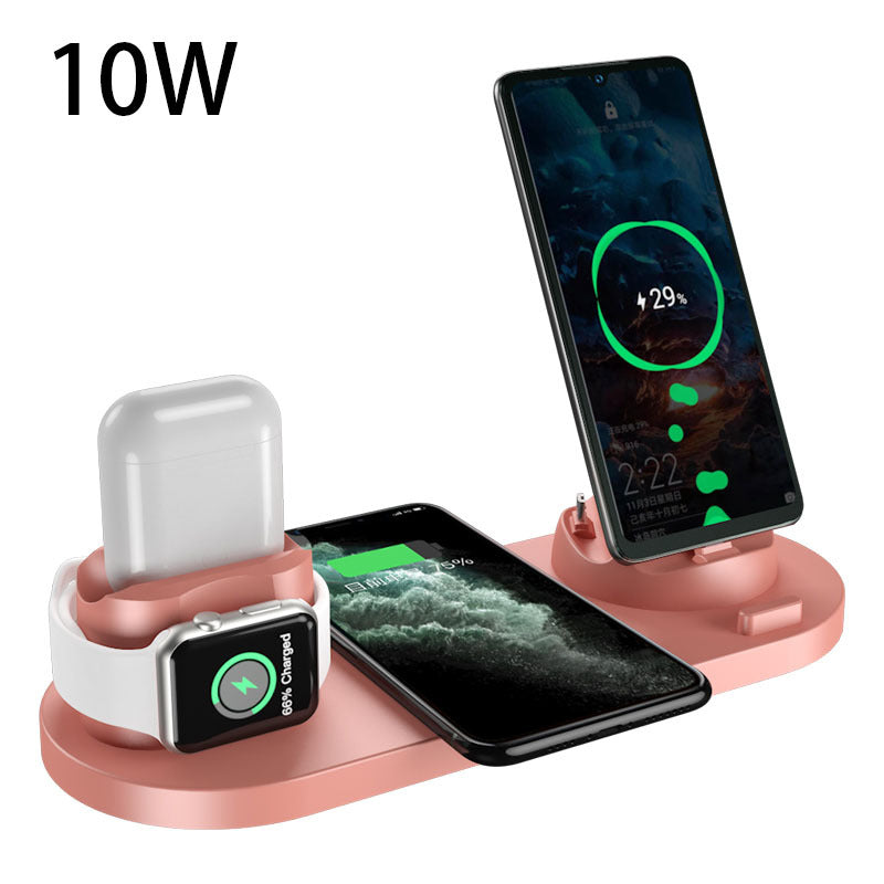 Nexus-6 Multi-Dock | 6-in-1 Wireless Charging Station - Nukindz