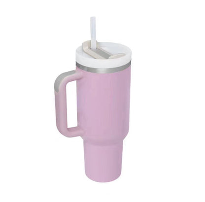 Meridian-40 | 40oz Insulated Tumbler with Handle & Straw - Nukindz