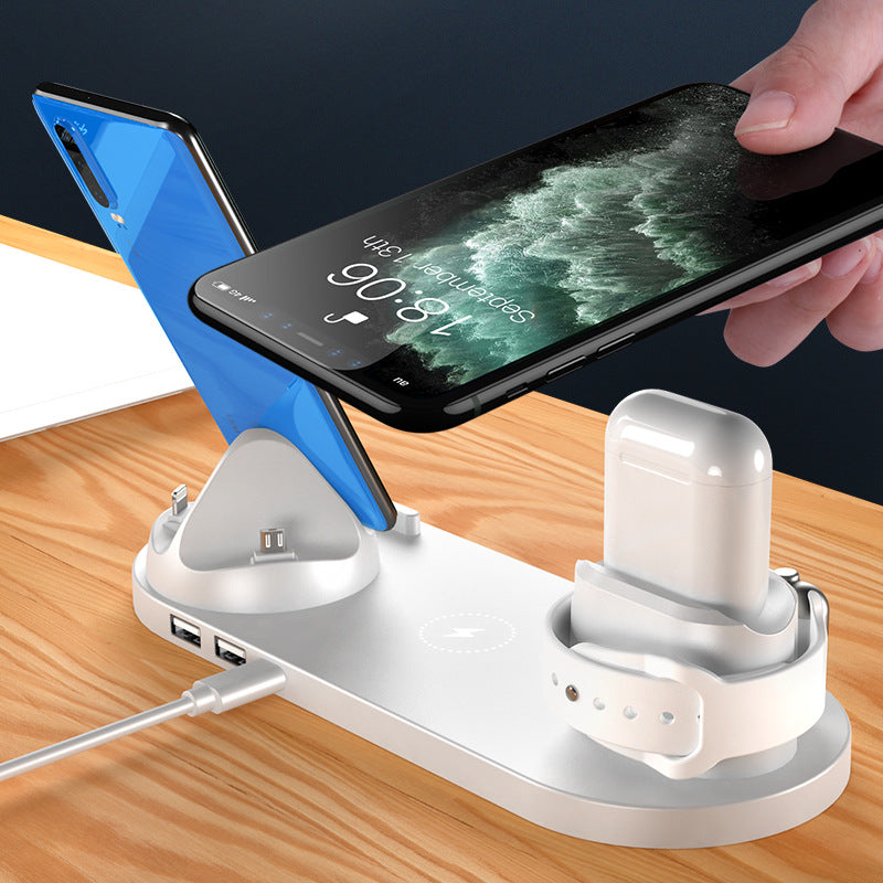 Nexus-6 Multi-Dock | 6-in-1 Wireless Charging Station - Nukindz