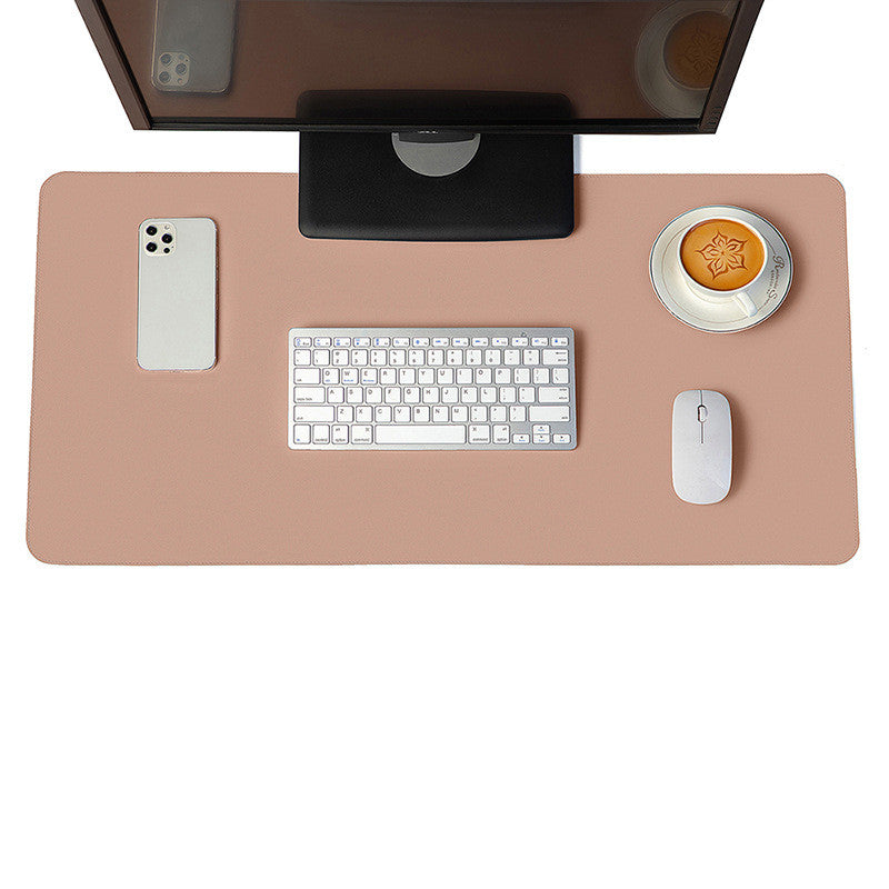 Vegan Leather Desk Foundation | Sensory Workspace Infrastructure - Nukindz