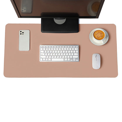 Vegan Leather Desk Foundation | Sensory Workspace Infrastructure - Nukindz