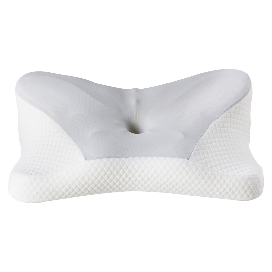 2 Pack Memory Foam Pillow, A Cooling Type Sleep Pillow Designed To Provide Neck Support When Lying On One's Side - Nukindz
