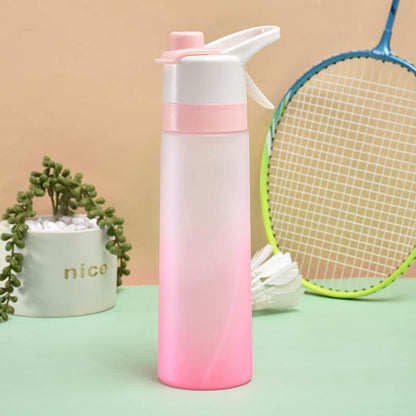 Spray Water Bottle For Girls Outdoor Sport Fitness Water Cup Large Capacity Spray Bottle Drinkware Travel Bottles Kitchen Gadgets - Nukindz