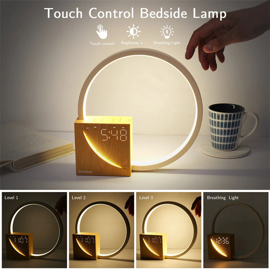 Circadian Focus-Light | Wake-Up Lamp with Natural Sounds & Alarm - Nukindz
