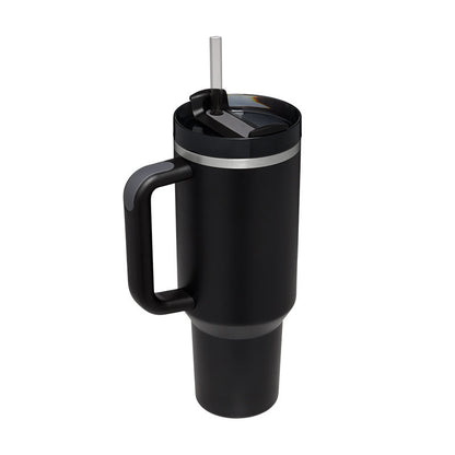 Meridian-40 | 40oz Insulated Tumbler with Handle & Straw - Nukindz