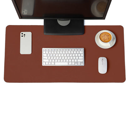 Vegan Leather Desk Foundation | Sensory Workspace Infrastructure - Nukindz