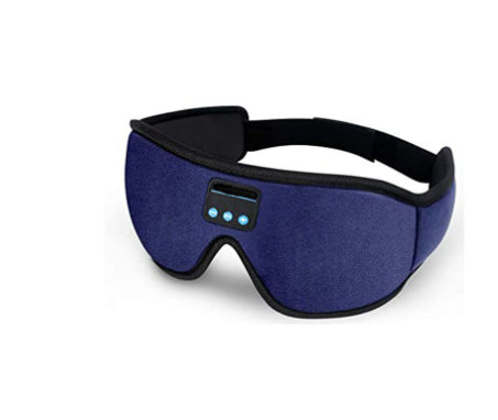 DeepRest Pro: Bluetooth 5.0 Blackout Sleep Mask with Hi-Fi Stereo & Hands-Free Calling - Nukindz